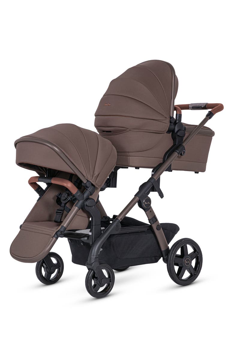 Silver Cross Wave 3 Single to Double Convertible Stroller, Alternate, color, Caramel