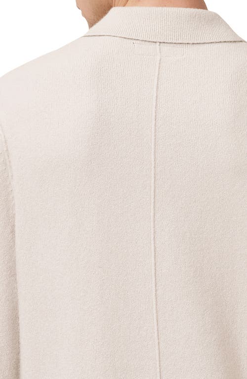 Allsaints Statten Regular Fit Polo Collar Sweater