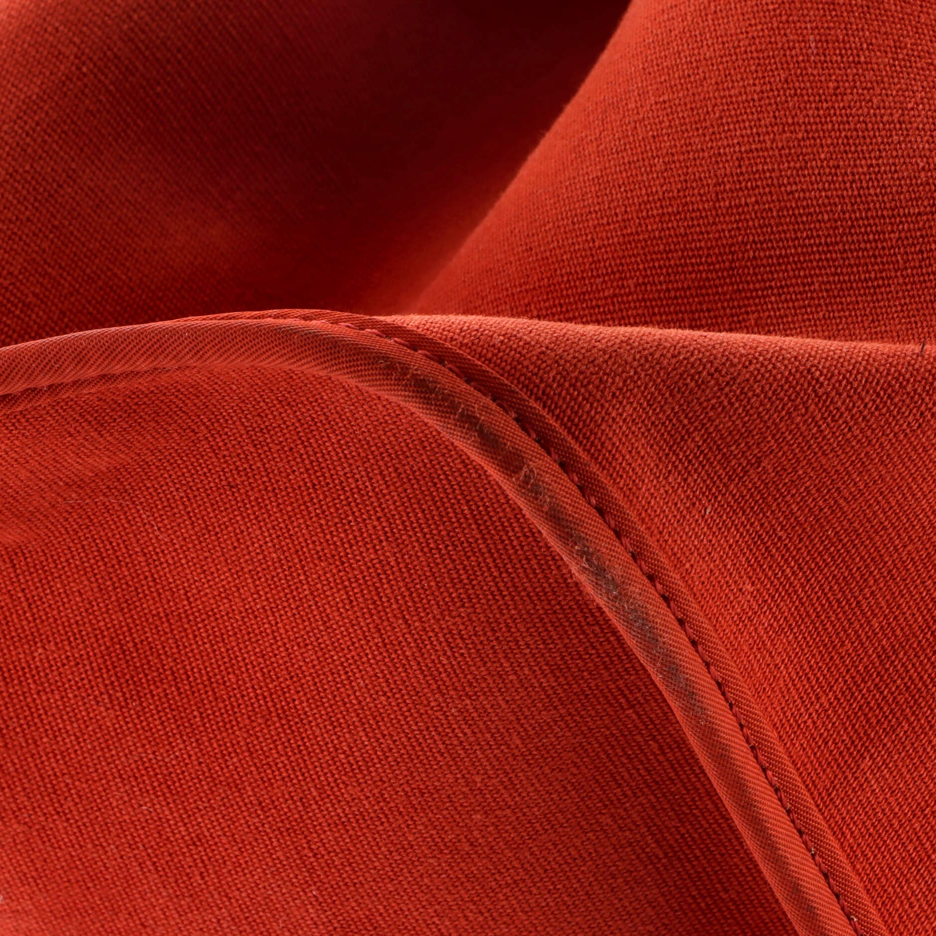 Pre-Owned Hermes Cabag Elan Toile and Leather 39, Alternate, color, Brique