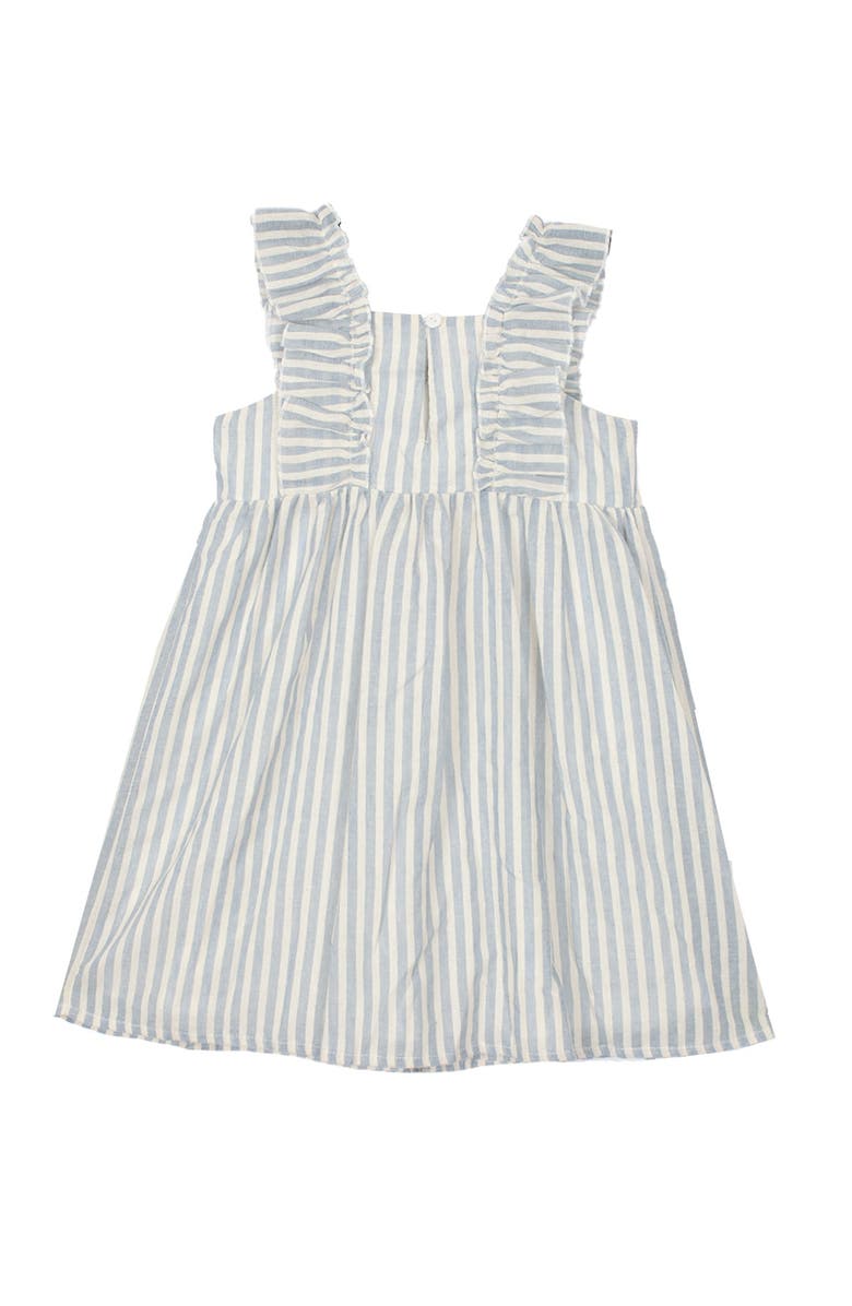 Mabel + Honey Blake Baby Toddler Dress, Alternate, color, Blue