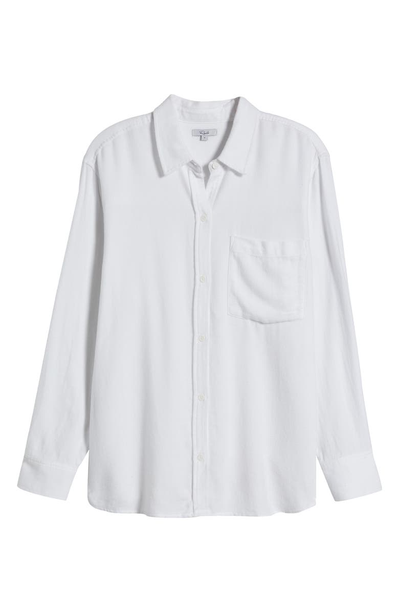 Rails Hannah Cotton Blend Button-Up Shirt, Alternate, color, 
