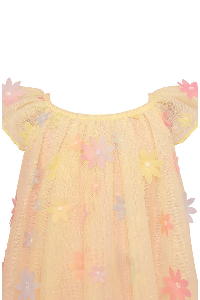 Floral Float Dress, Alternate, color, YELLOW MULTI