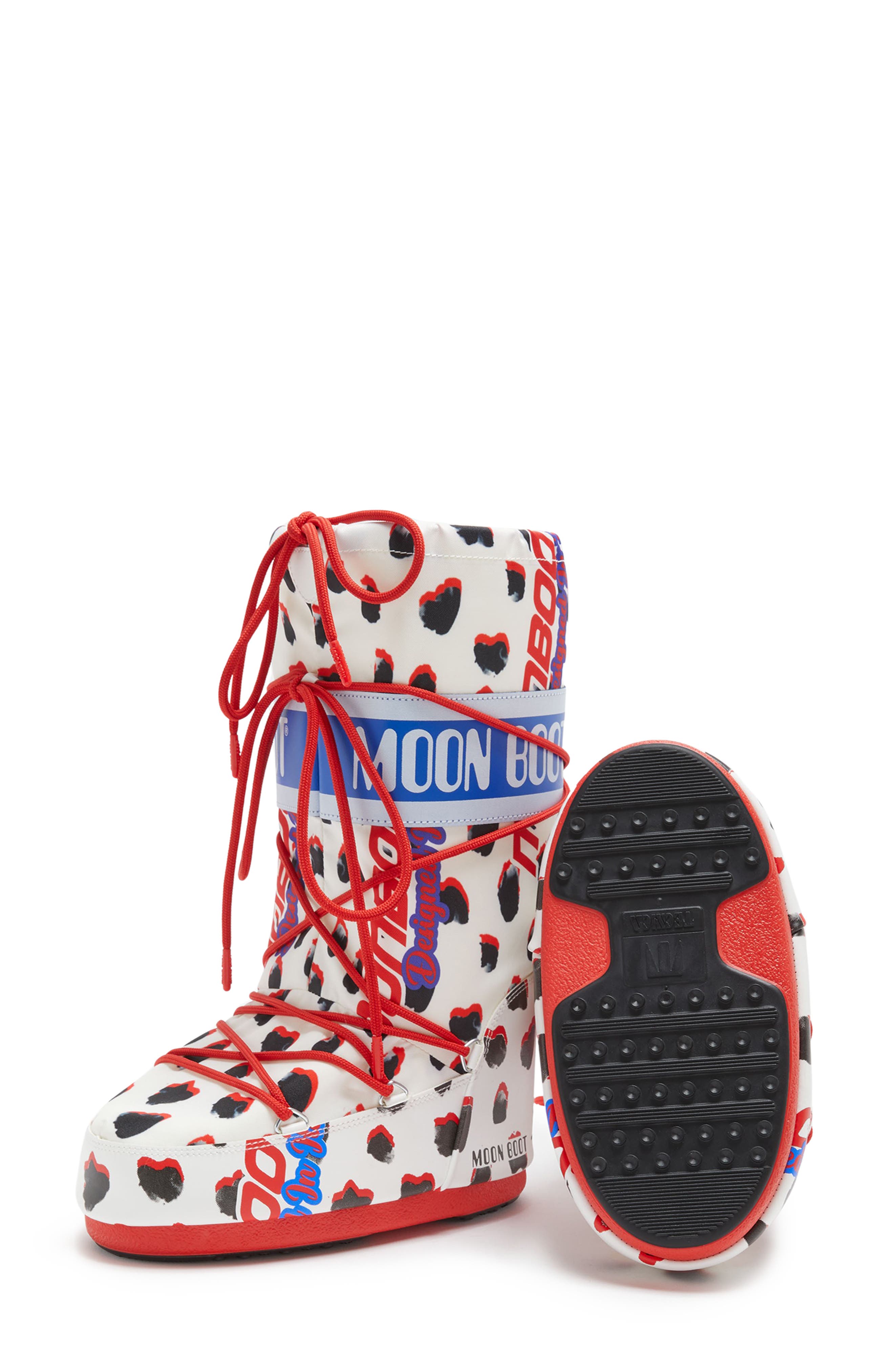 Moon Boot® Icon Retrobiker Water Repellent Moon Boot (Women ...