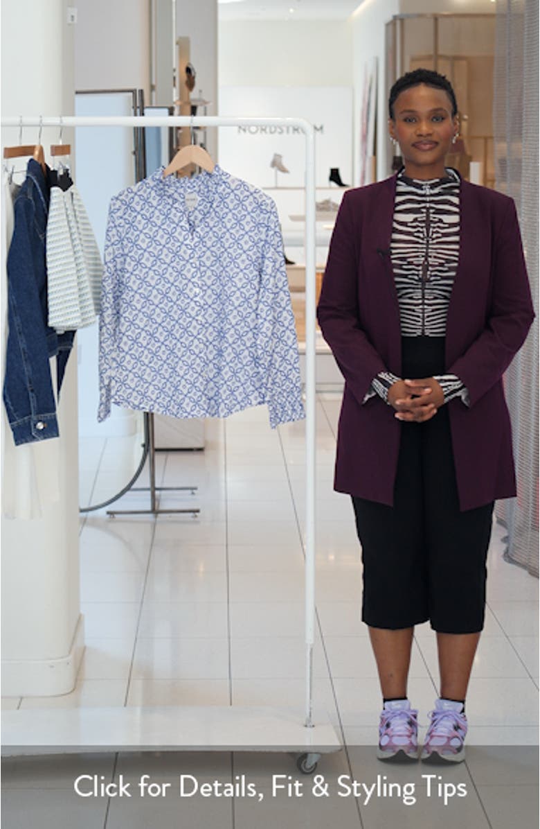Embroidered Tile Shirt, sales video thumbnail