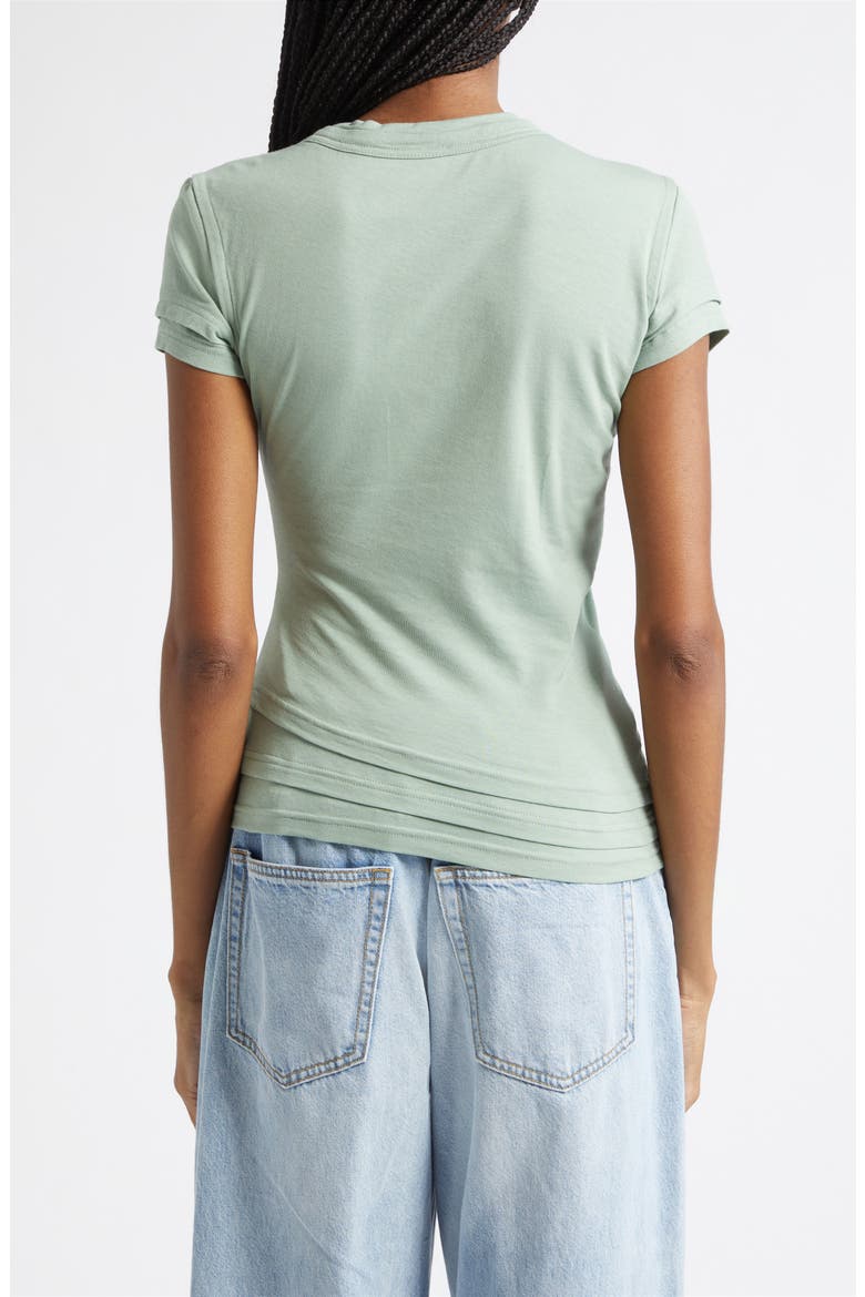 Layered T-Shirt, Alternate, color, BLAZE GREEN