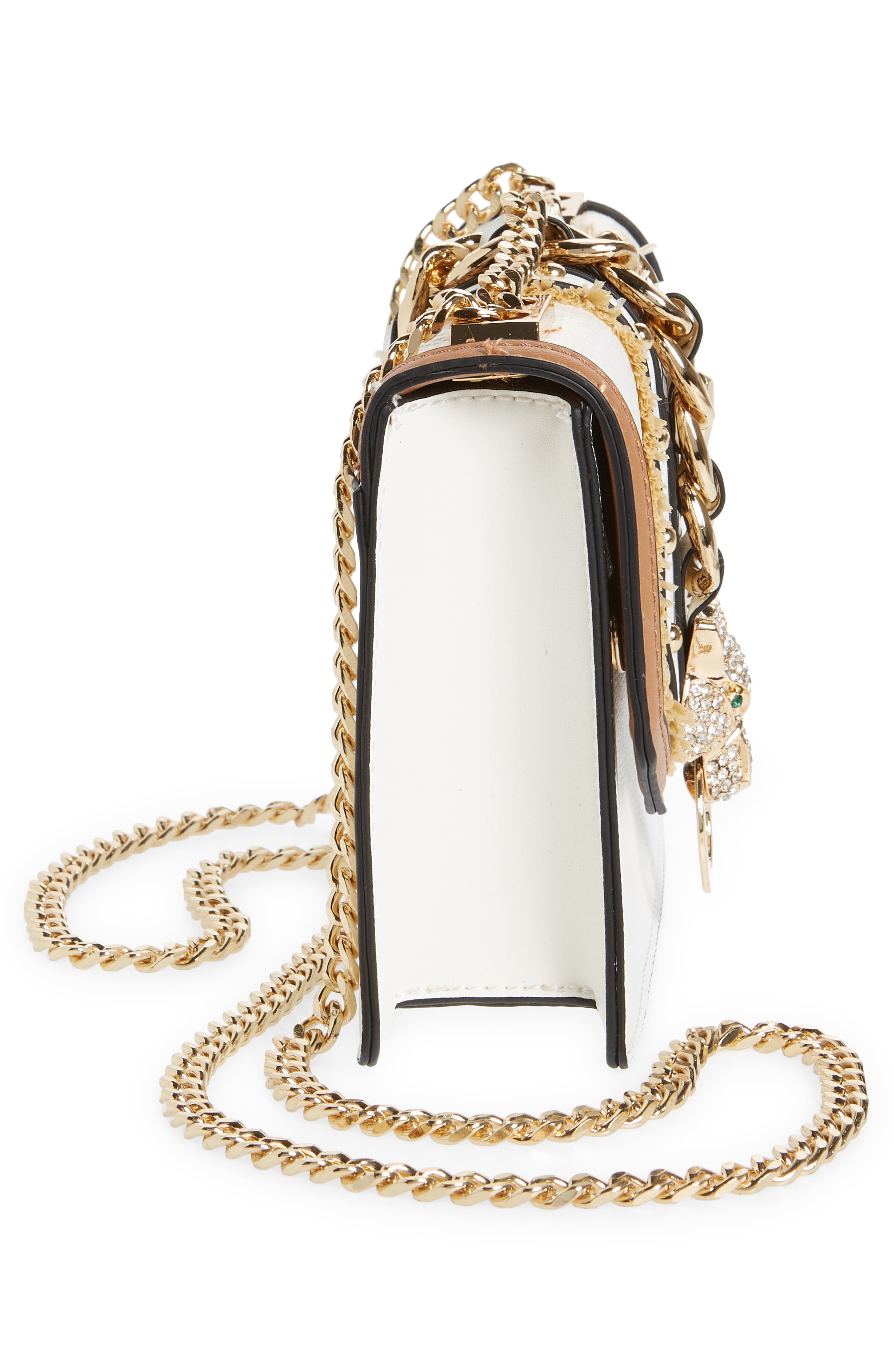 ALDO Rheana Straw Convertible Crossbody Bag, Alternate, color, 