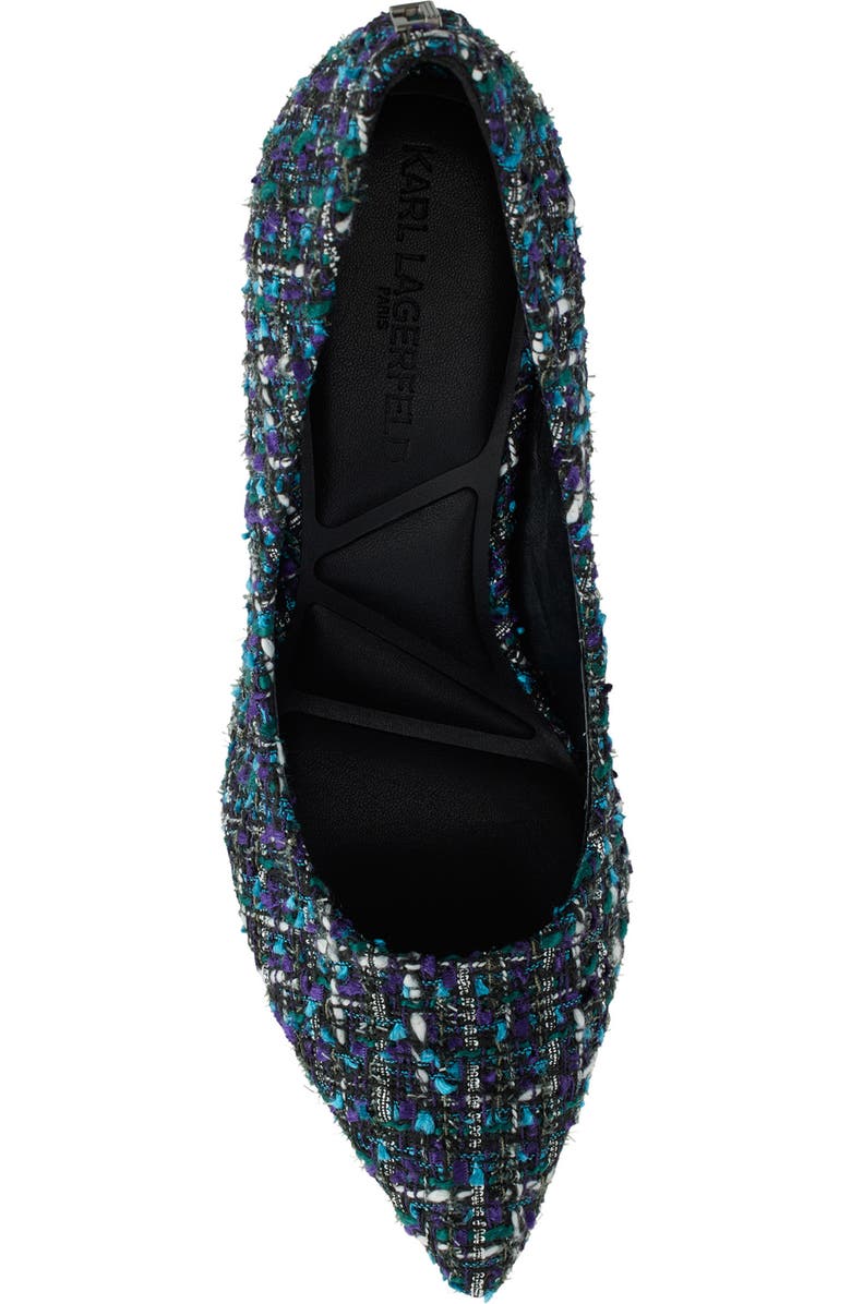 KARL LAGERFELD PARIS Royale Ankle Strap Sandal, Alternate, color,