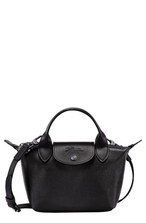 Extra Small Le Pliage Xtra Leather Top Handle Bag