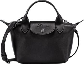 ハンドバッグ Longchamp Borsa La Pliage Small Longchamp Extra Small Le Pliage Xtra Leather Top Handle Bag