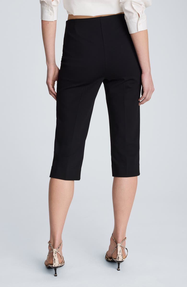 Kenneth Cole Pintuck Capri Pants, Alternate, color, Black
