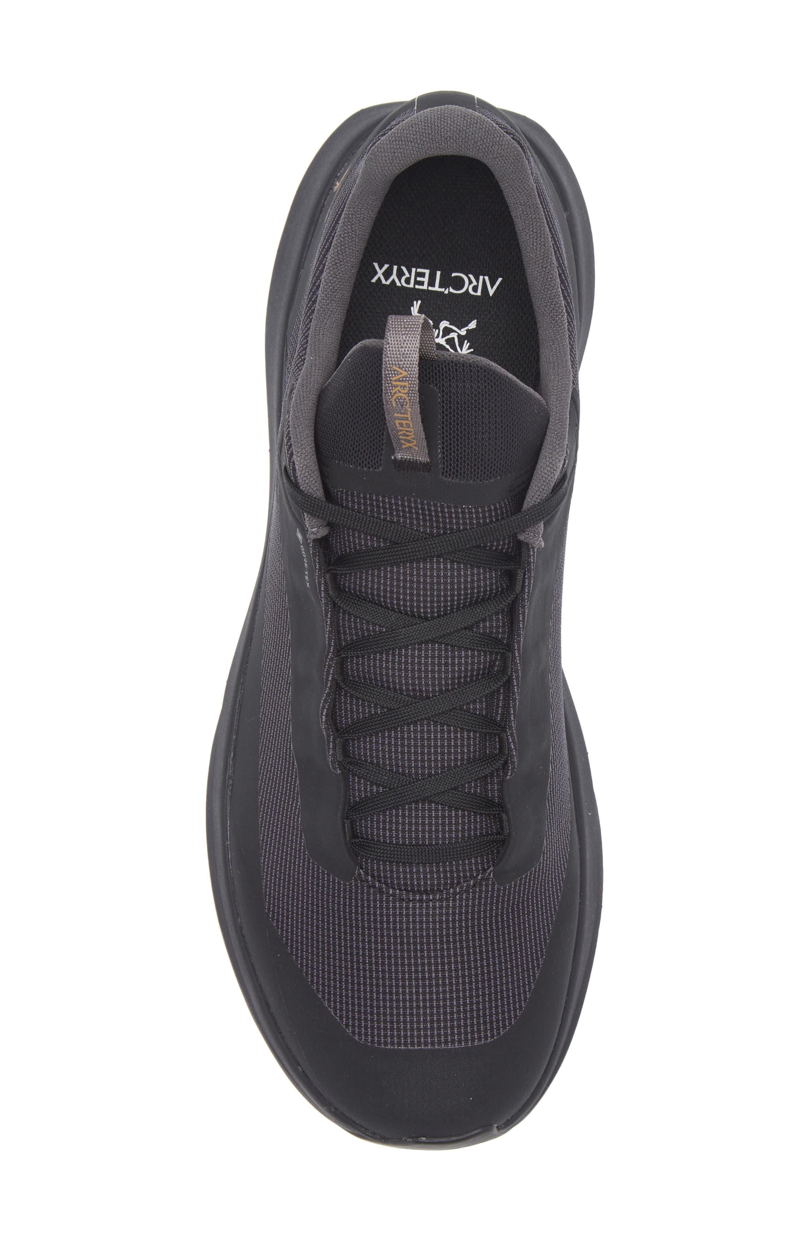 Arc'teryx Norvan LD 4 GTX Waterproof Running Shoe, Alternate, color, Black/ Black