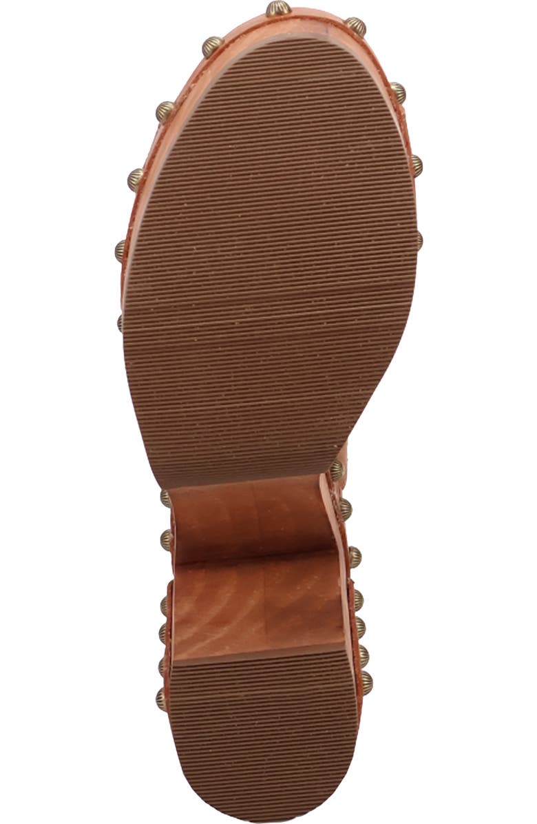 Dingo Free Spirit Platform Slide Sandal, Alternate, color, Tan