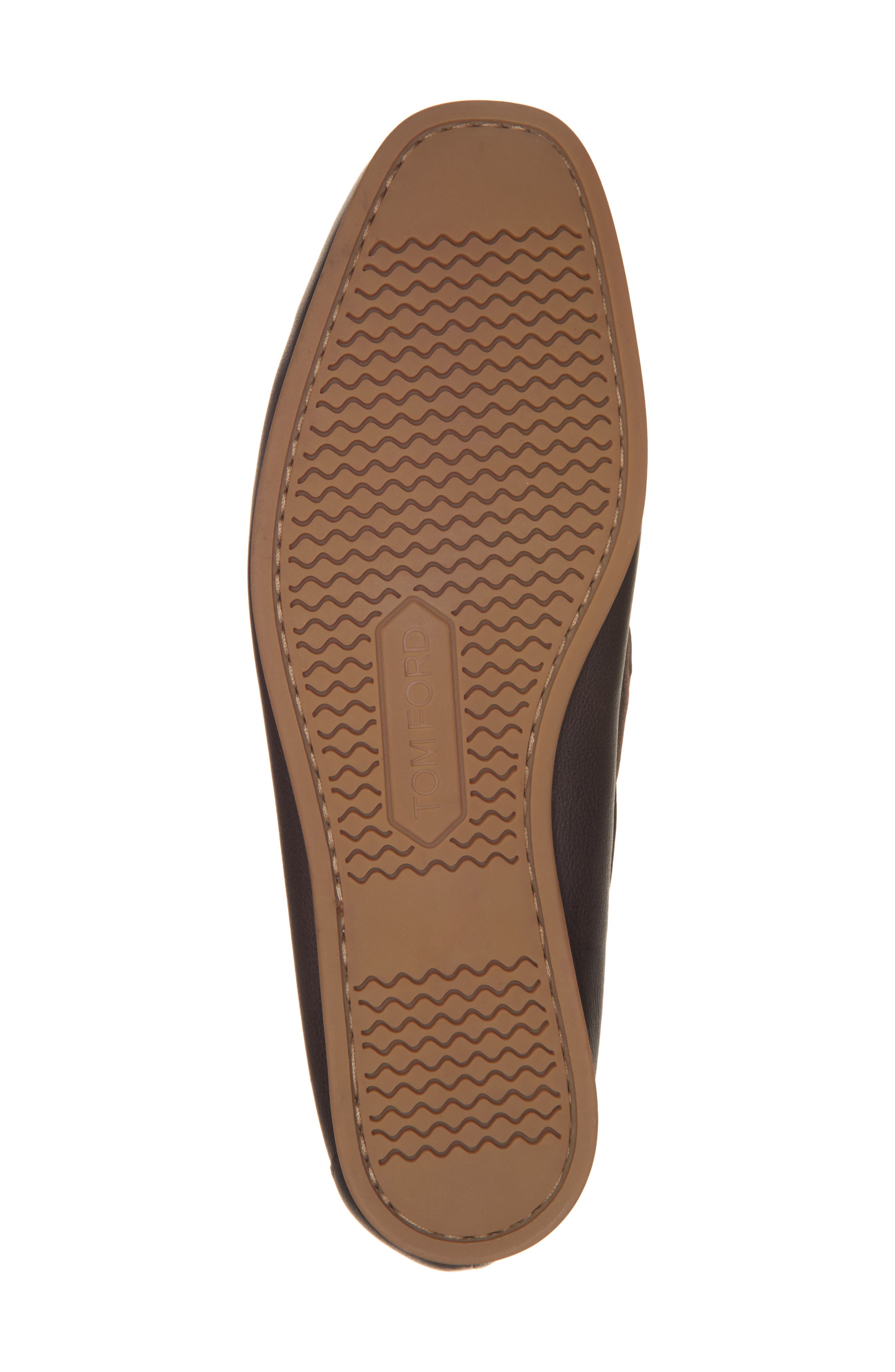 TOM FORD Robin Boat Shoe, Alternate, color, 3Ba22 Coffee/ Amber