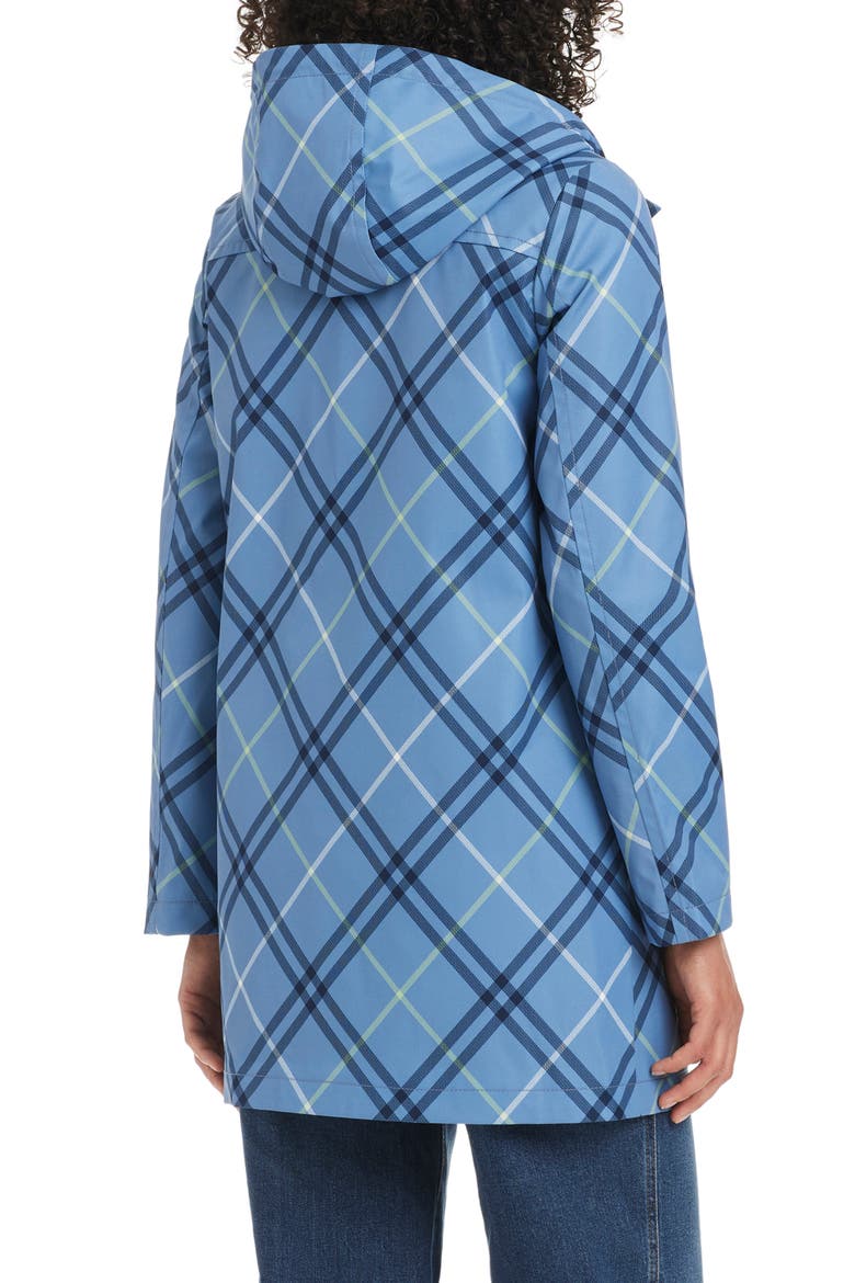 Hooded A-Line Jacket, Alternate, color, TIMELESS BIAS PLAID