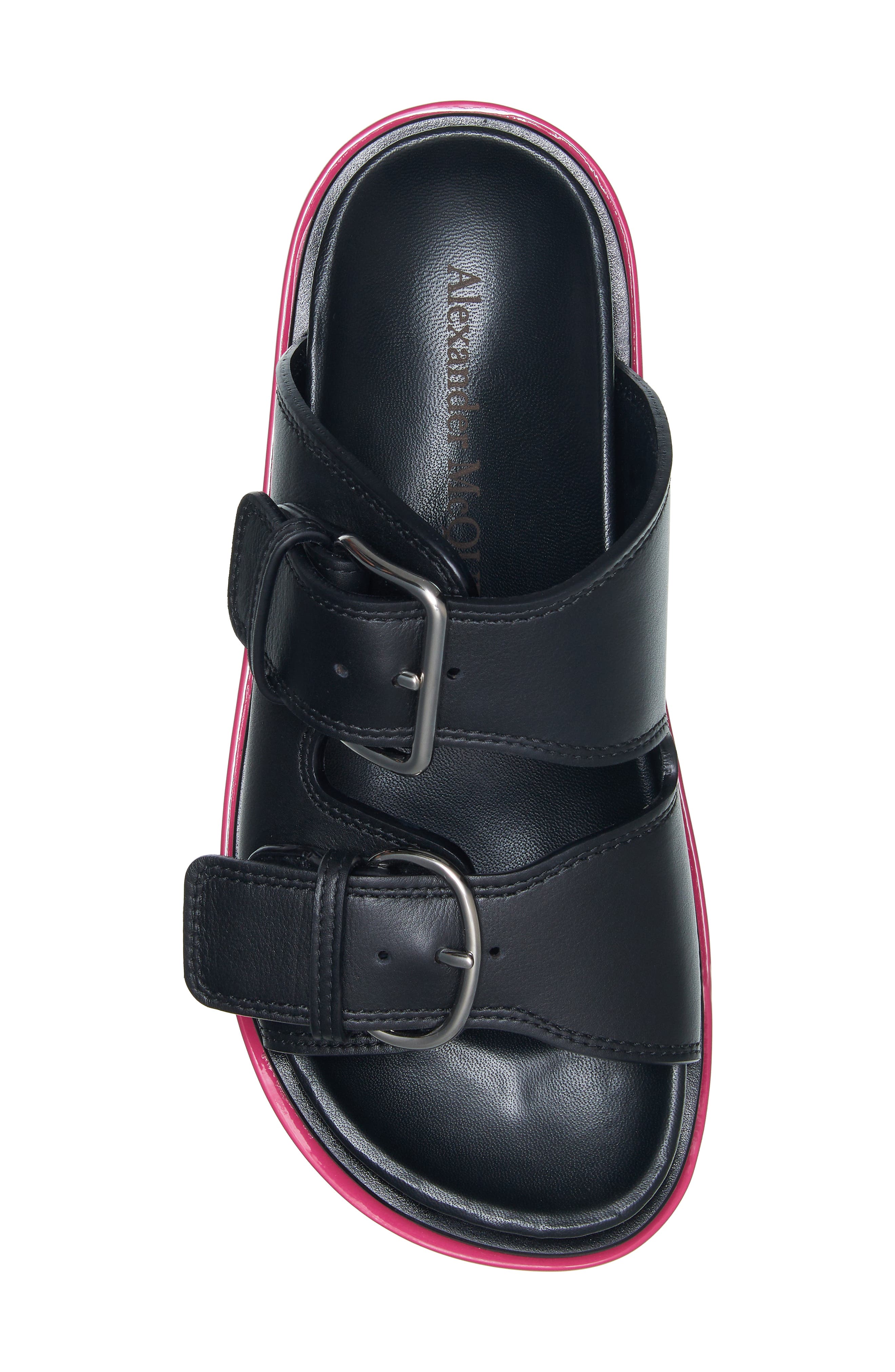 McQueen Alexander McQueen Platform Slide Sandal, Alternate, color, 