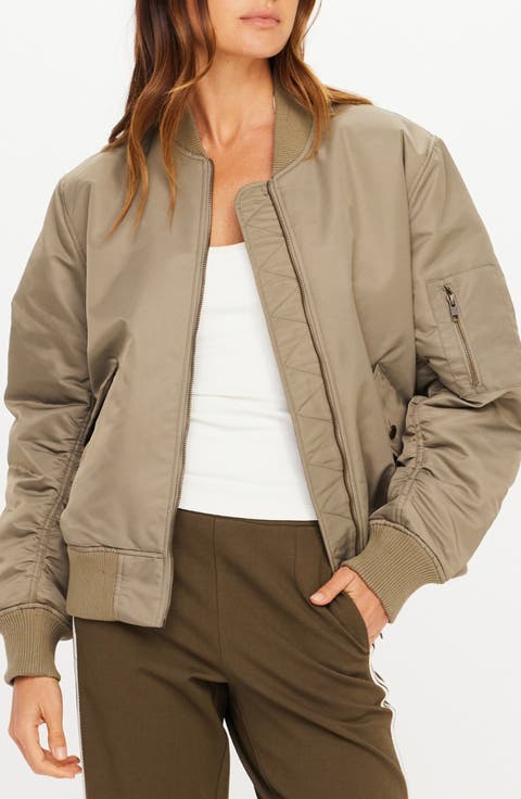 Tribute Water Resistant Bomber Jacket