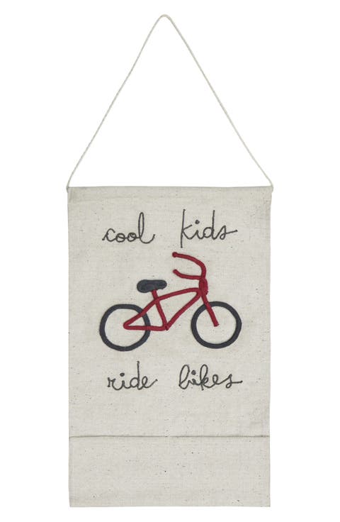 Cool Kids Pocket Canvas Wall Hanging