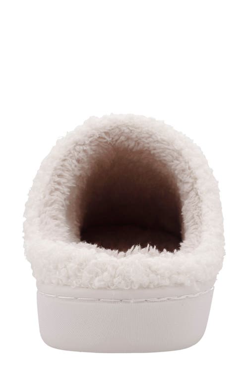 Mia Cozi Slipper In Mini Embroidered Flowers
