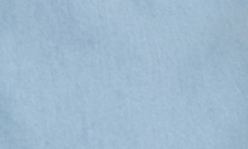 August Sky Short Sleeve Belted Chambray Shirtdress In Chambray