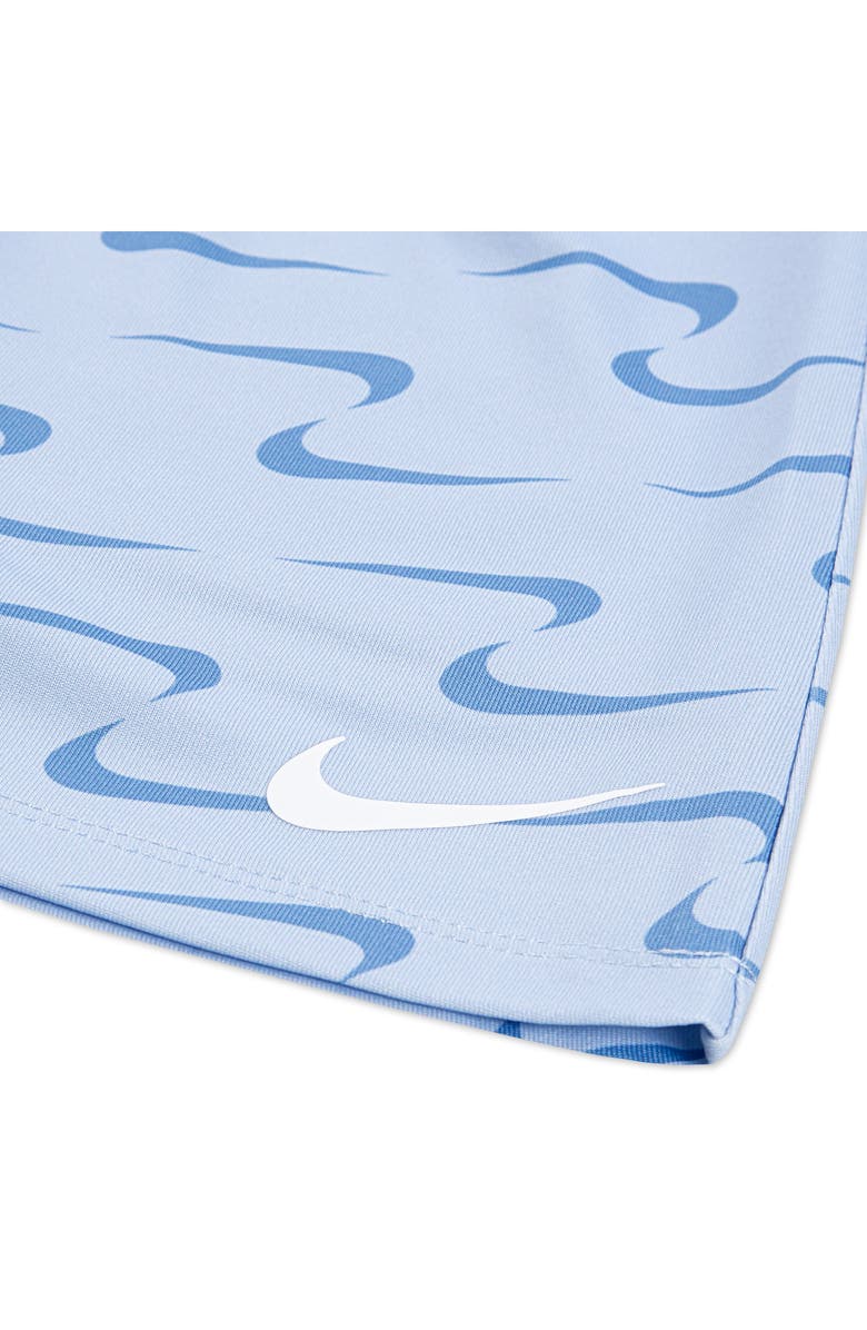 Nike Kids' Swoosh Motion Scooter Top & Skirt Set, Alternate, color, Psychic Blue