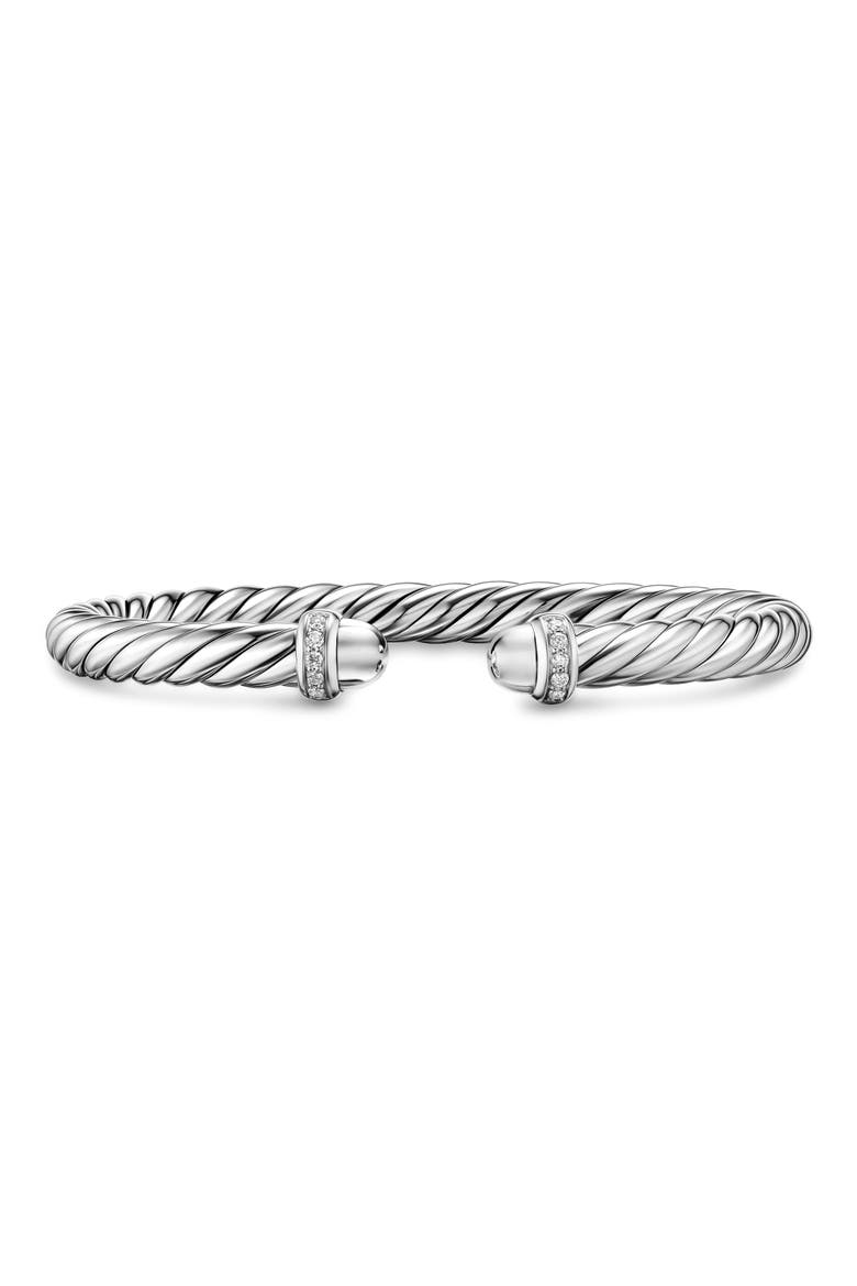 Cable Flex Bracelet, Main, color, DIAMOND