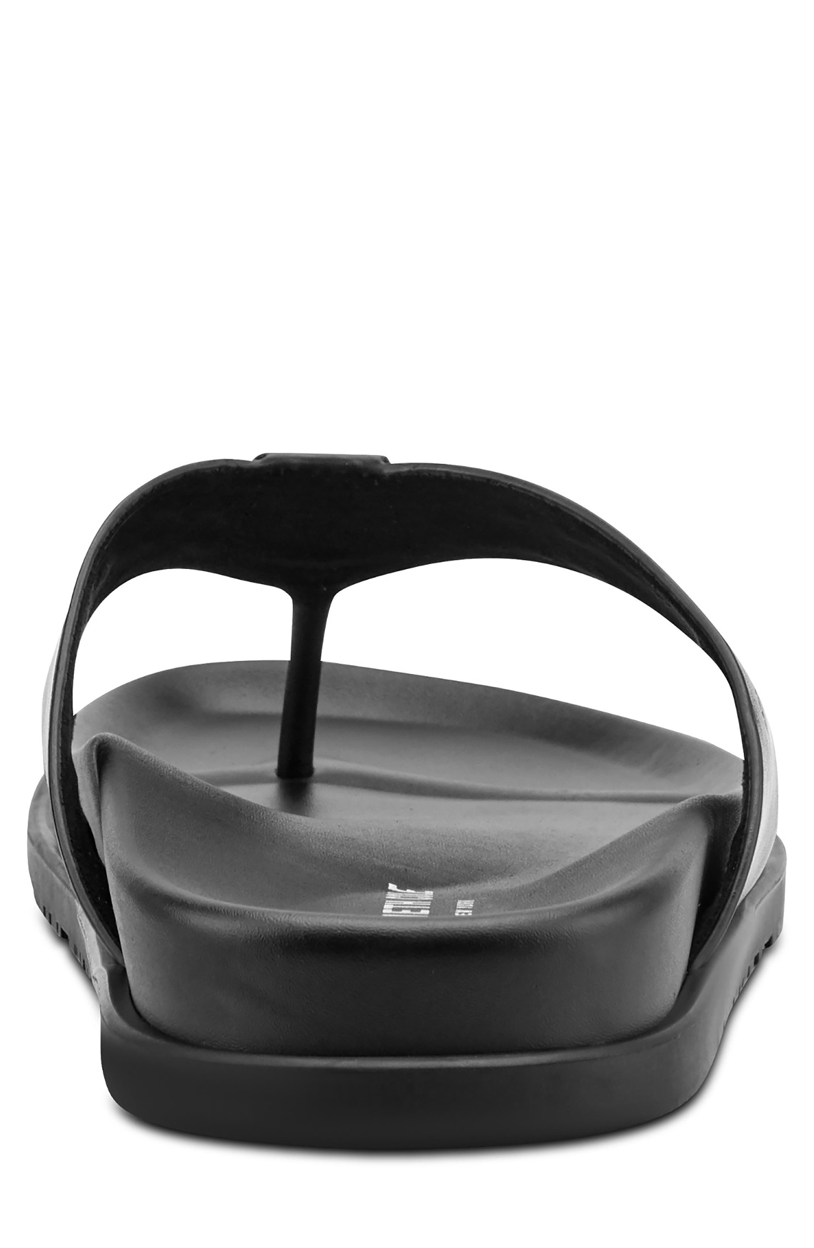 Kenneth Cole New York Worly Flip Flop, Alternate, color, Black/ Black/ Black