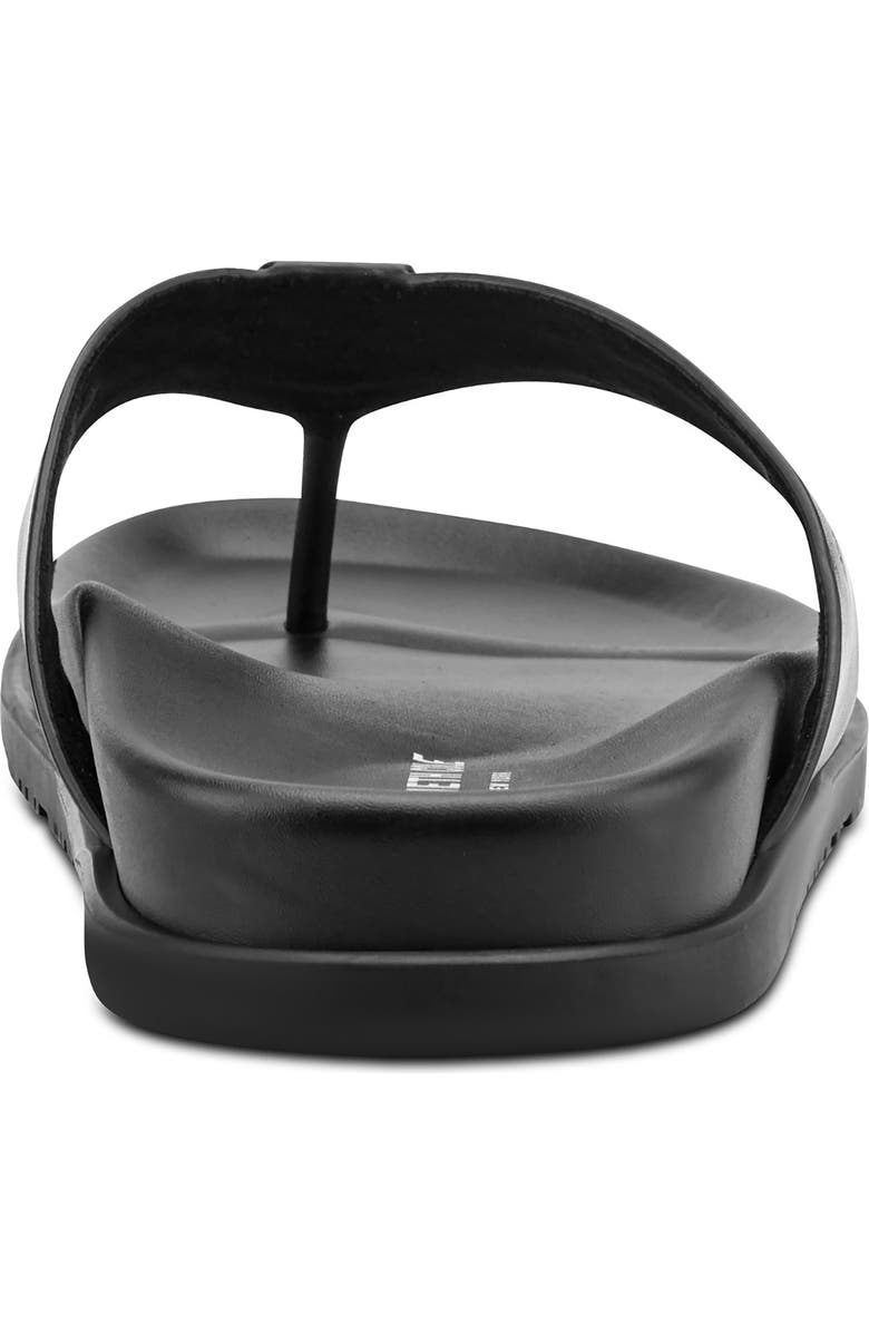 Kenneth Cole New York Worly Flip Flop, Alternate, color, Black/ Black/ Black