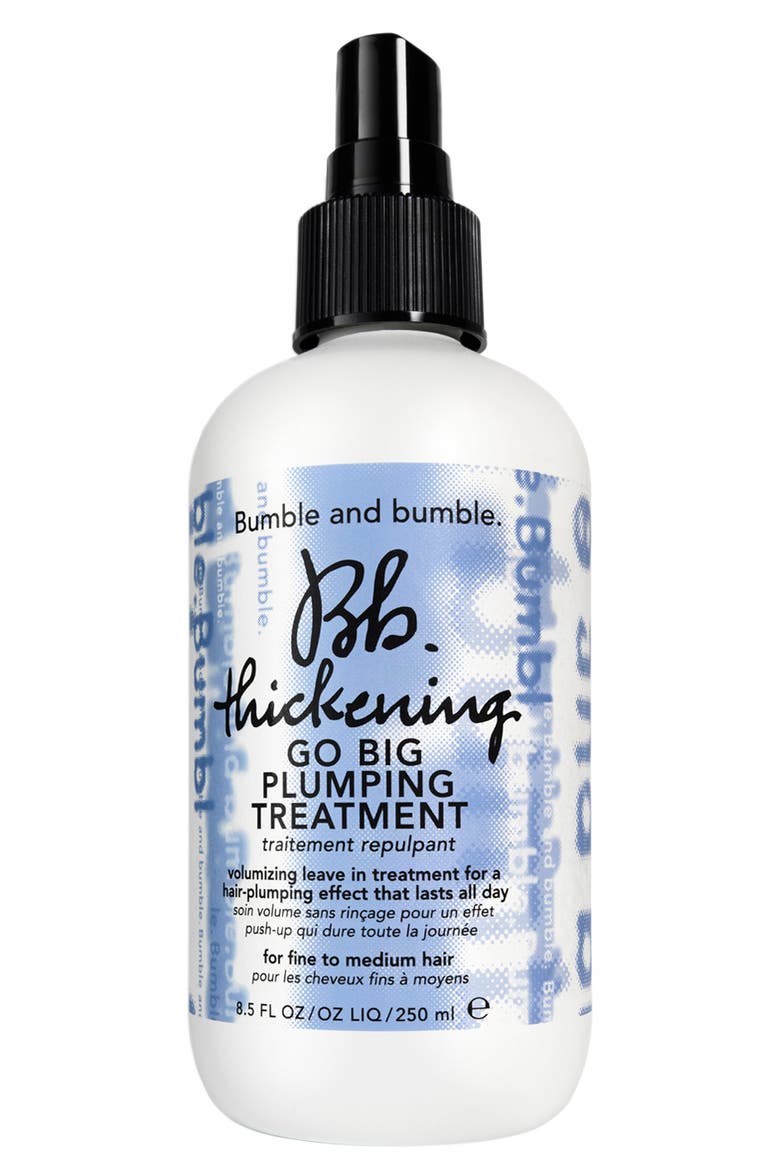 Thickening Go Big Plumping Hair Treatment Spray, Main, color, NO COLOR