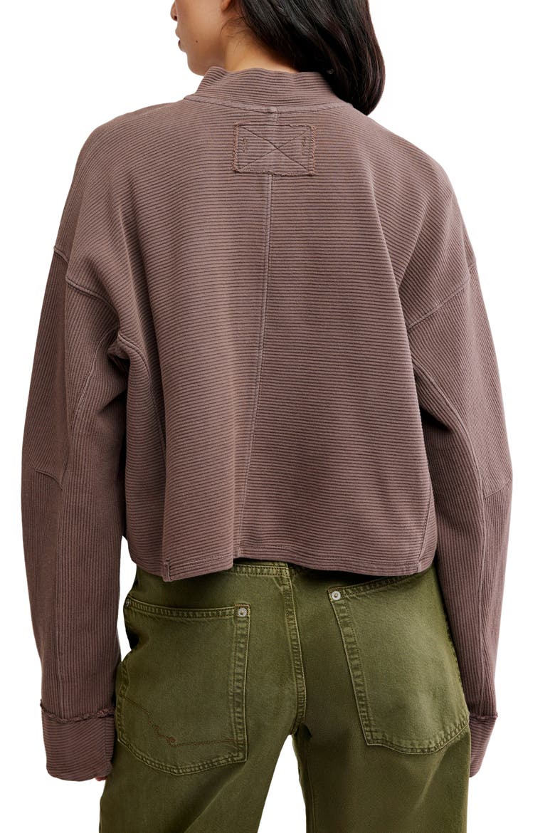 Celeste Quarter-Zip Pullover, Alternate, color, MOCHACHINNO
