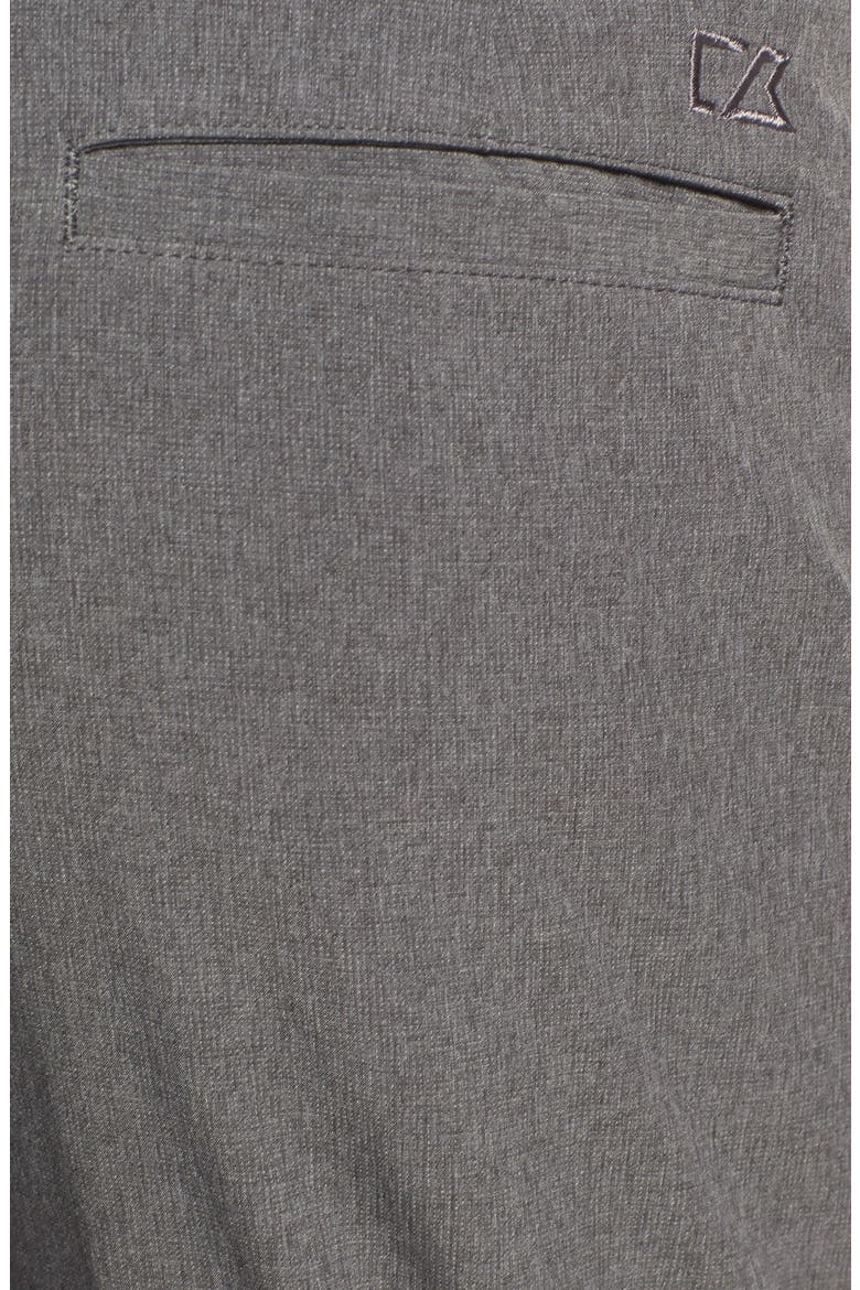 Bainbridge DryTec Flat Front Straight Leg Pants, Alternate, color, IRON