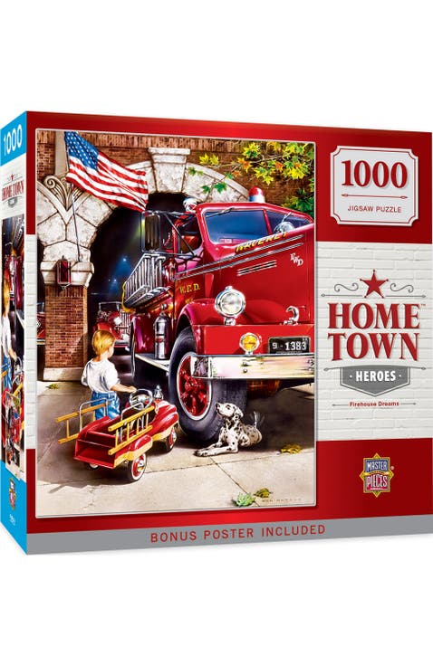 Firehouse Dreams 1000 Piece Puzzle