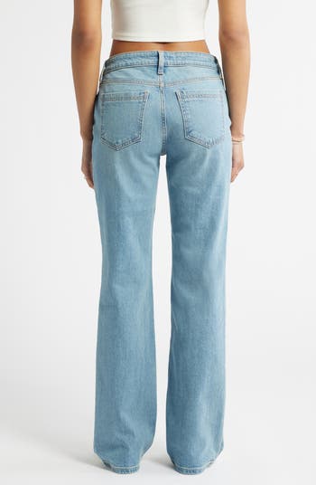 Low Rise Bootcut Jeans