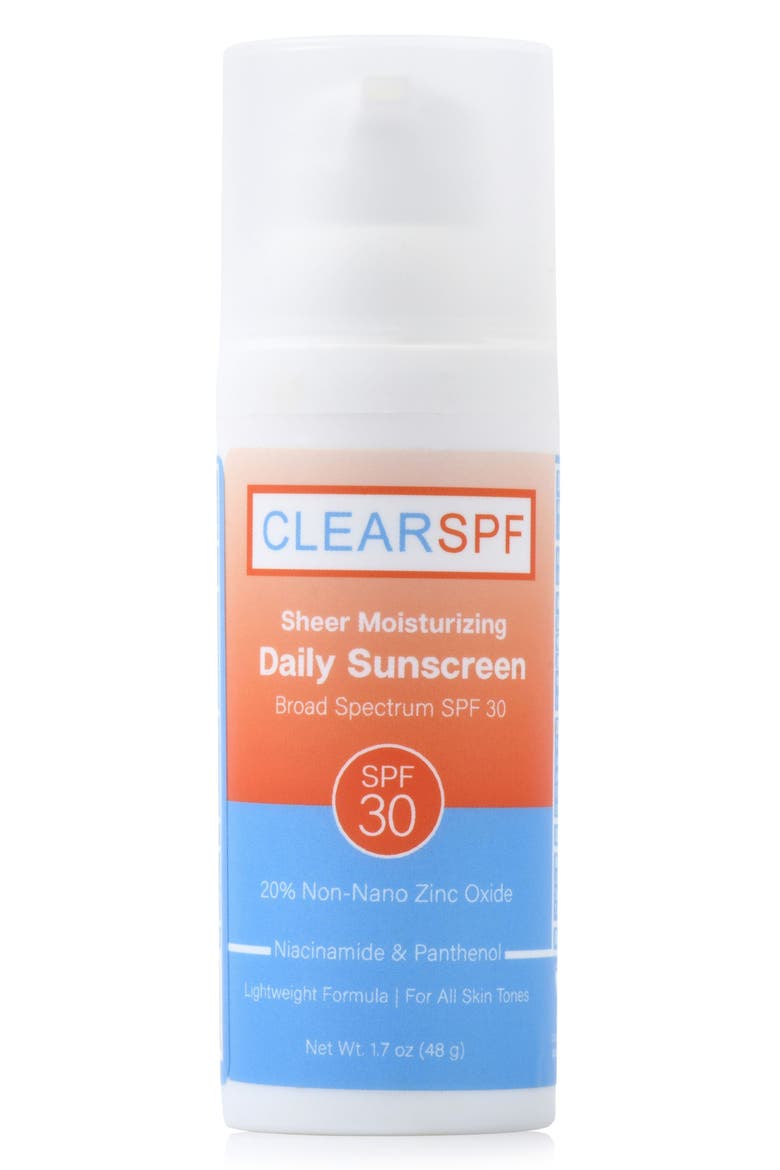 Moisturizing Daily Sunscreen Broad Spectrum SPF 30, Main, color, NO COLOR