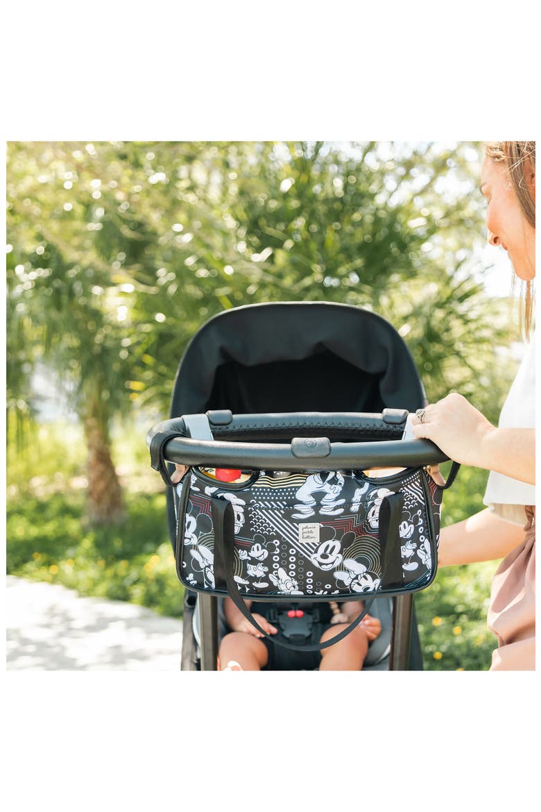 x Disney Mickey & Friends Wander Stroller Caddy, Alternate, color, BLACK