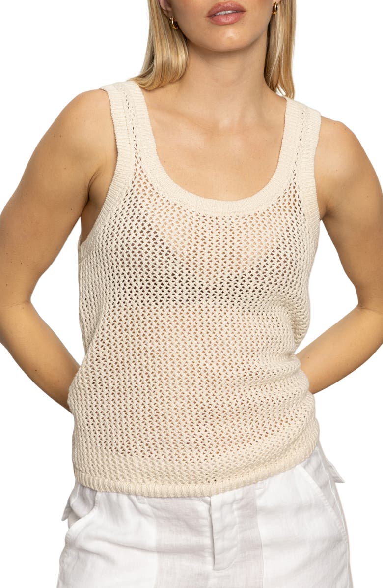 Sanctuary Cotton Sweater Tank, Main, color,