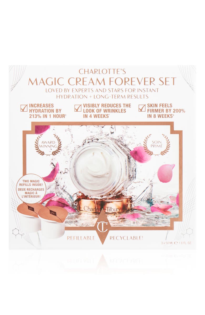 Charlotte Tilbury Magic Cream Forever Set $280 Value, Alternate, color, 
