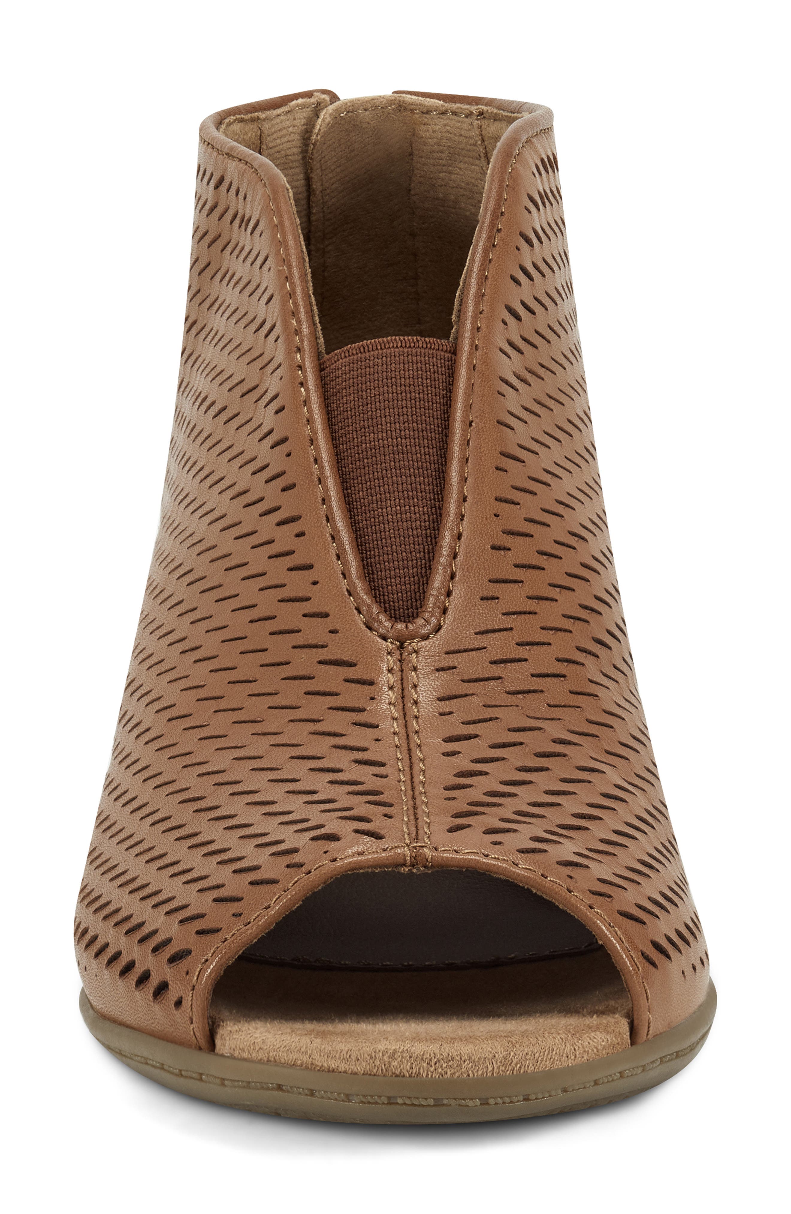 Carmen Perforated Bootie, Alternate, color, ALPACA LEATHER