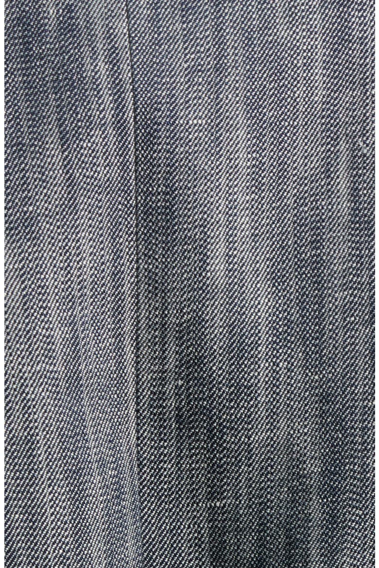 Jelsia Belted Sharkskin Twill Double Breasted Crop Blazer, Alternate, color, CHARCOAL SHARKSKIN