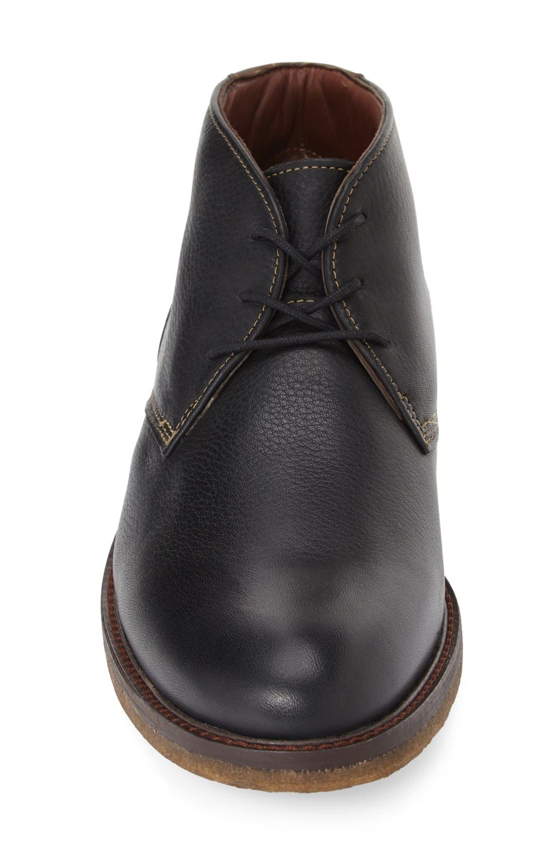 'Copeland' Suede Chukka Boot, Alternate, color, BLACK LEATHER