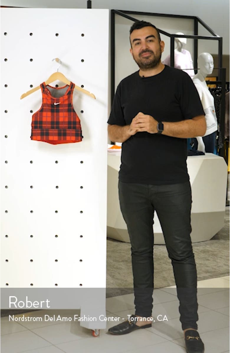 Everything Plaid Sports Bra, sales video thumbnail