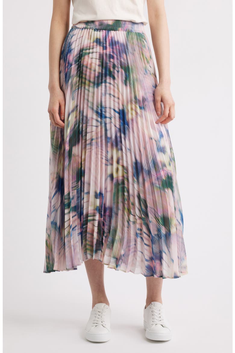 Vlissole Pleated Midi Skirt, Main, color, OPEN MISC