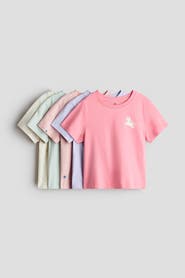 H&M 5-pack cotton t-shirts