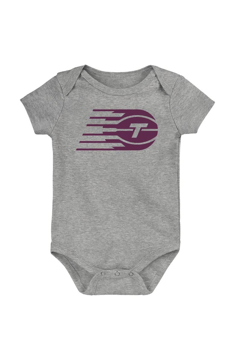 Outerstuff Infant Heather Gray Toronto Tempo Icon Bodysuit, Alternate, color, Heather Gray