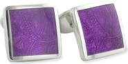 David Donahue Sterling Silver Cuff Links