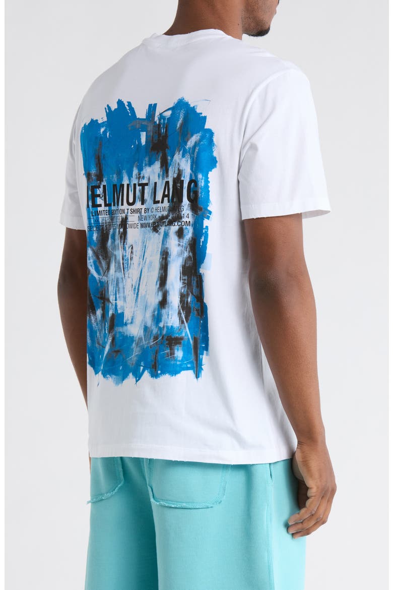 Scribble Graphic T-Shirt, Alternate, color, WHITE/ BLUE