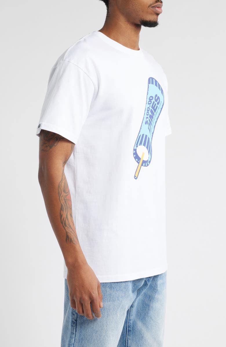 ICECREAM Hundred Dollar Dimes Graphic T-Shirt, Alternate, color, White