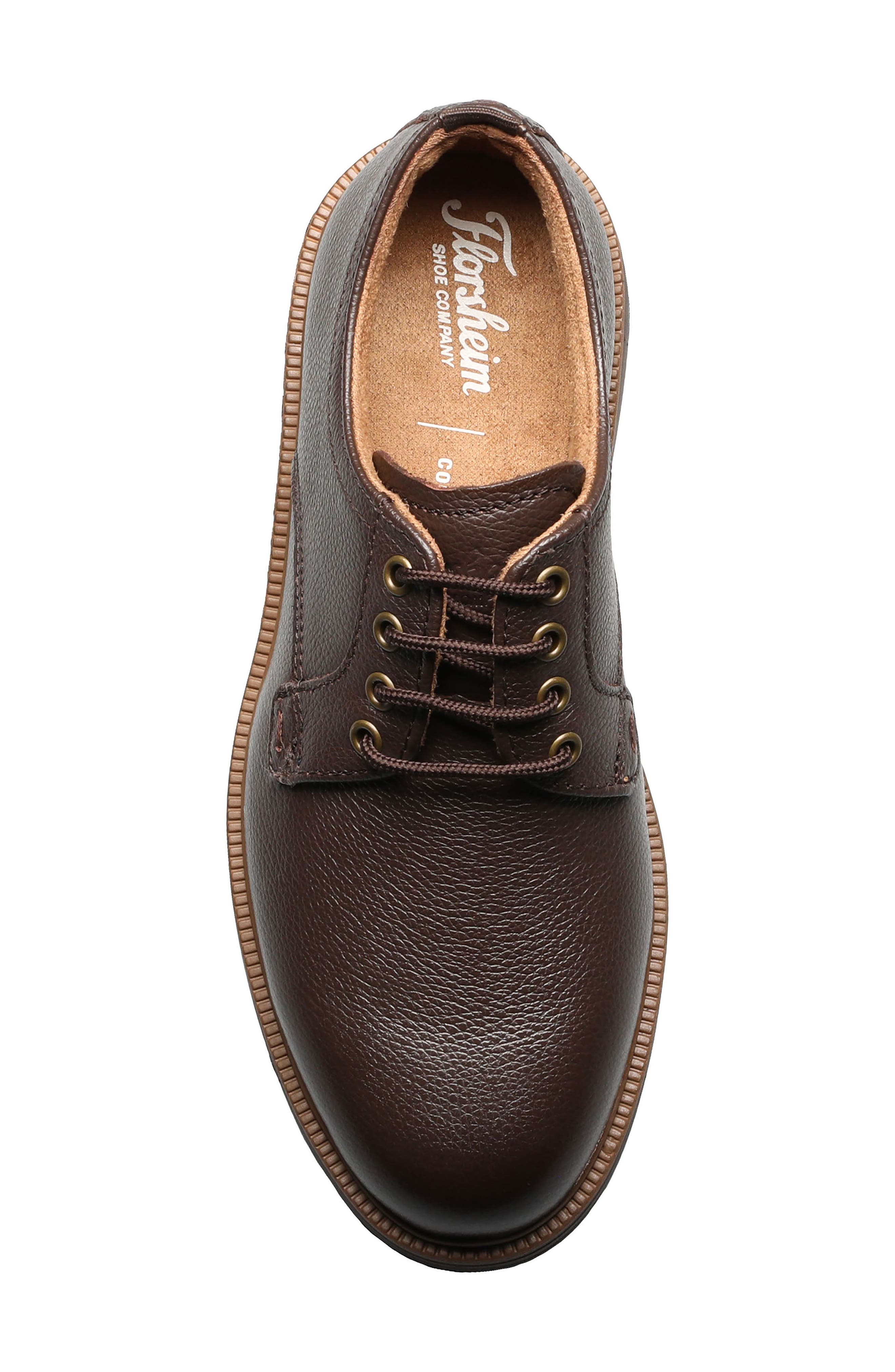 Florsheim Supacush Jr. Plain Toe Oxford, Alternate, color, Brown