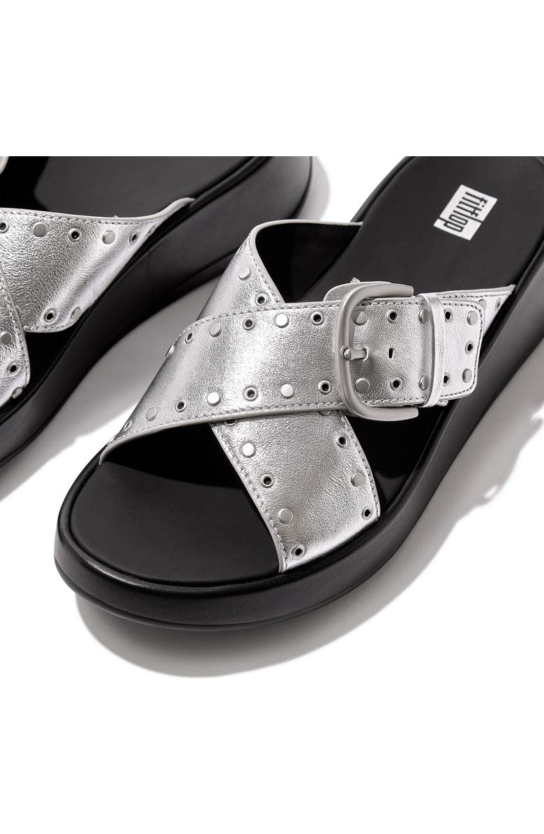 FitFlop F-Mode Platform Slide Sandal, Alternate, color,