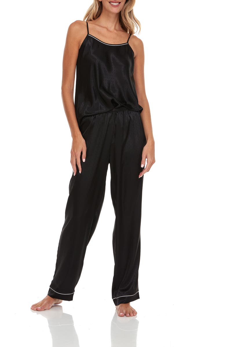 Flora Nikrooz Jami Jacquard Camisole Pajamas, Alternate, color,