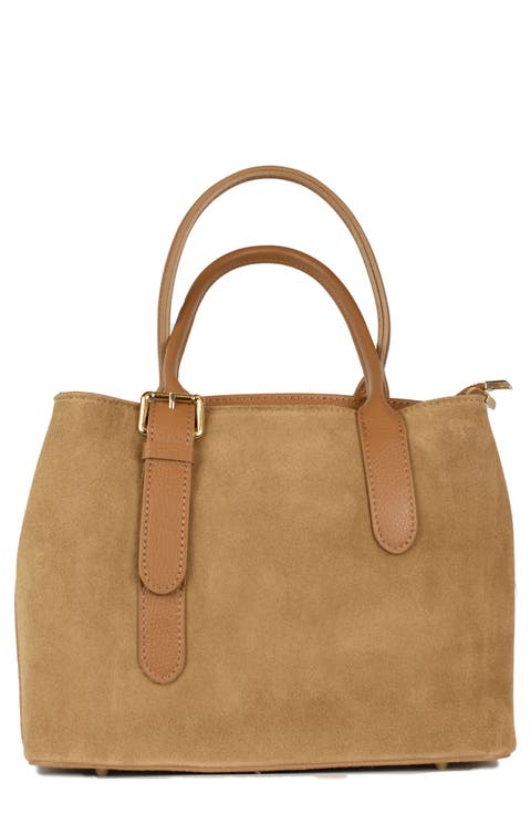 Thea Suede Tote Bag